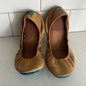 Size 10 Tieks Camel color